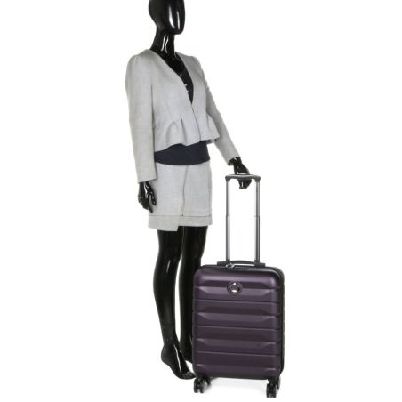 VALISE SLIM AIR ARMOUR 55 CM VIOLET FONCE
