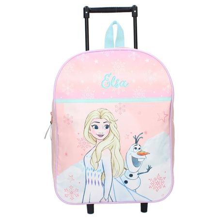 SAC A ROULETTE LA REINE DES NEIGES 39CM