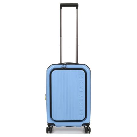 VALISE SECURITIME TR EXT ZIP 55 CM BLEU LAVANDE 2024