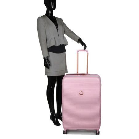 VALISE TROLLEY FREESTYLE 76 CM 4R PIVOINE