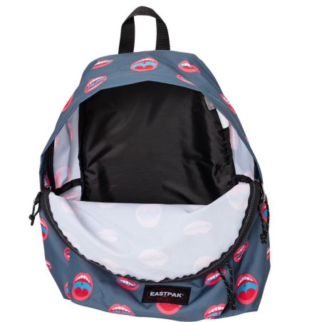 PADDED PAK'R WALL ART MOUTH GRAY BACKPACK 24L