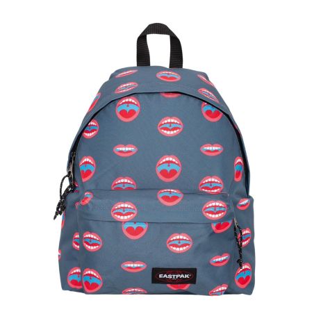 PADDED PAK'R WALL ART MOUTH GRAY BACKPACK 24L