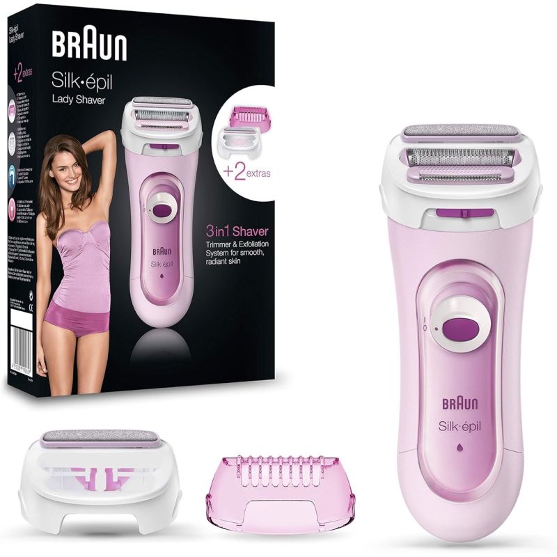 RASOIR ELECTRIQUE FEMME LADY SHAVER 5-360 ROSE