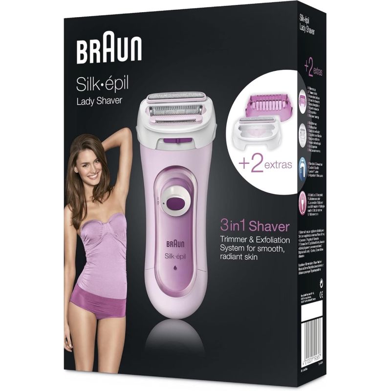 RASOIR ELECTRIQUE FEMME LADY SHAVER 5-360 ROSE