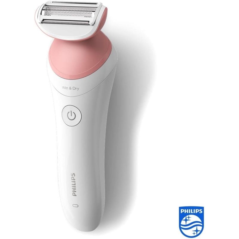 RASOIR LADY SHAVER SERIES 6000 BRL146/00 BLANC/ROSE