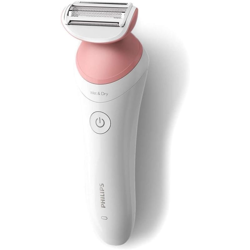 RASOIR LADY SHAVER SERIES 6000 BRL146/00 BLANC/ROSE