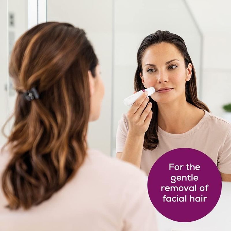 RASOIR ELECTRIQUE VISAGE HI 16 BLANC