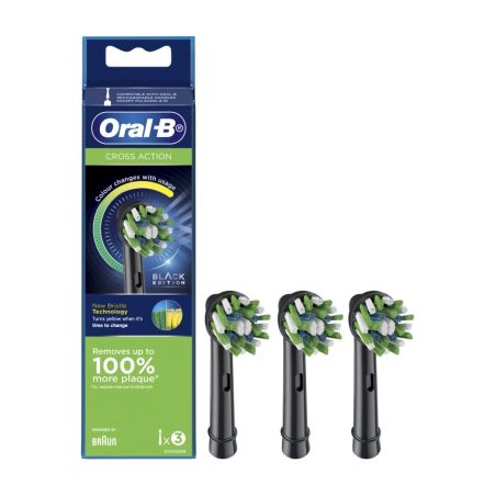 TETES DE BROSSE ORAL B CROSS ACTION (X3)