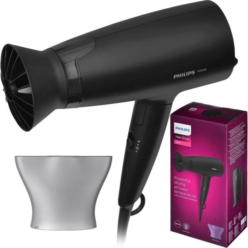3000 1600W FOLDING HAIR DRYER