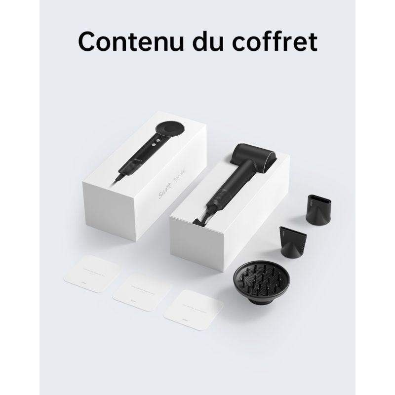 SECHE-CHEVEUX SWIFT NEGATIVE IONS NOIR