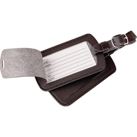 BLACK LUGGAGE TAG (X2)