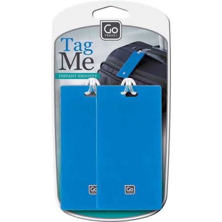 TAG ME BLUE LUGGAGE TAG (X2)