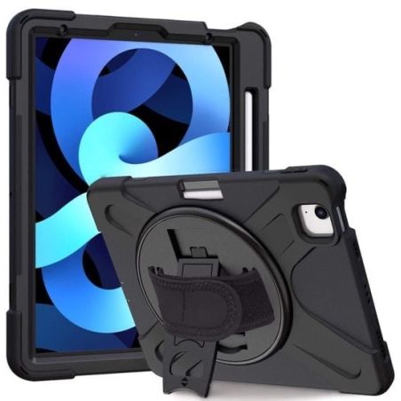 COQUE SECURIT ROTATIVE IPAD PRO 11GEN3/4 & AIR 10.9 GEN 4/5 NOIR