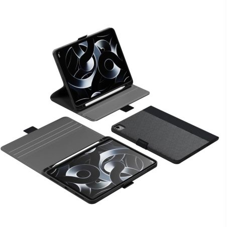 ETUI FOLIO TEKVIEW IPAD AIR 13'' M2 NOIR 2024