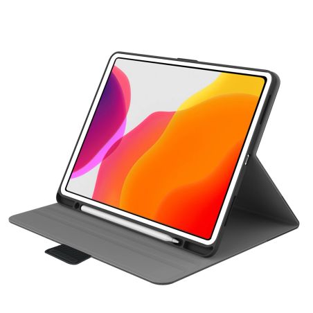 ETUI FOLIO SUPPORT PENCIL TEKVIEW IPAD PRO 12.9 GEN3/4/5/6 NOIR