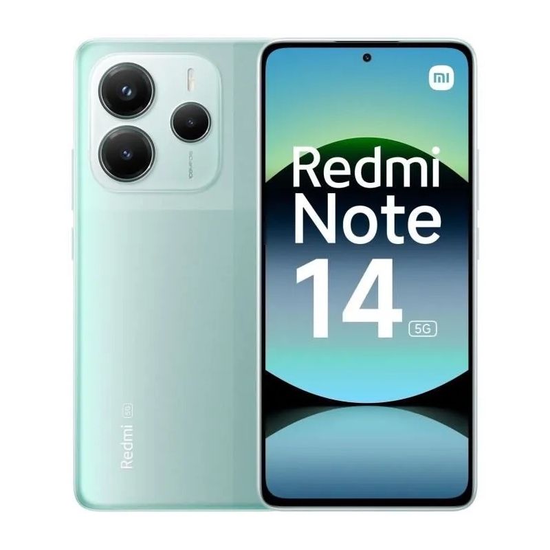 SMARTPHONE REDMI NOTE 14 5G 256 GB 8 GB RAM CORAL GREEN