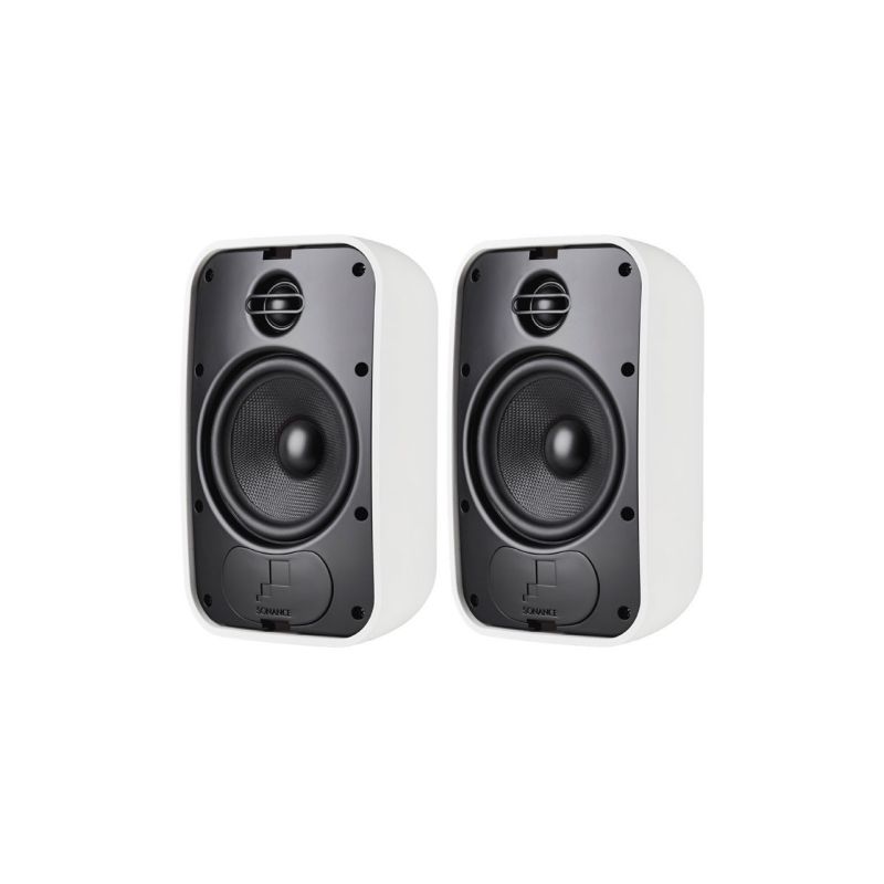 MARINER 56 WHITE OUTDOOR SPEAKERS PAIR
