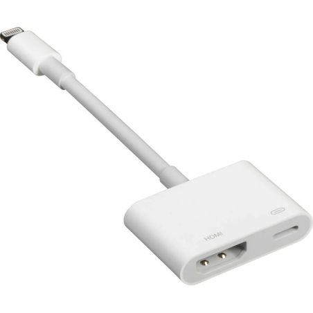 ADAPTATEUR LIGHTNING VERS HDMI POUR IPHONE ET IPAD BLANC