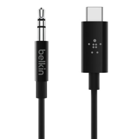 CABLE USB-C VERS JACK 3.5MM0.9M/3FT NOIR