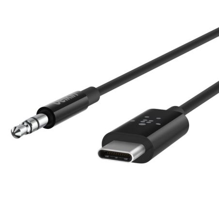 CABLE USB-C VERS JACK 3.5MM0.9M/3FT NOIR