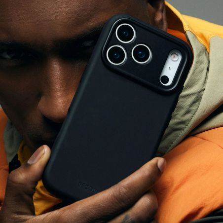 COQUE MAGSAFE AM IPHONE 17 PRO SILICONE PHANTOM BLACK