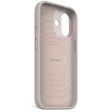 COQUE MAGSAFE IPHONE 17 SILICON CASE SOFT TAUPE