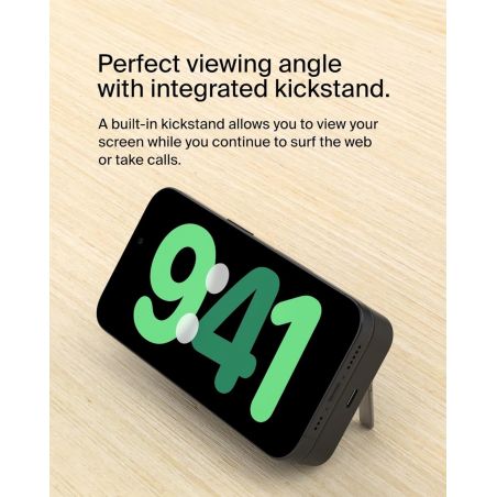 BATTERIE EXTERNE MAGNETIQUE 10K QI2 NOIR