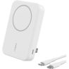 10K QI2 15W MAGNETIC POWER BANK - WHITE