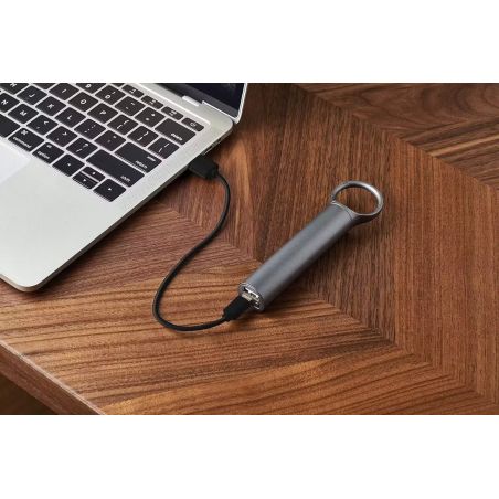 BATTERIE EXTERNE NOWADAY USB-A & USB-C GUN METAL
