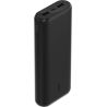 BATTERIE EXTERNE 20000 MAH USB-C ET 2 USB-A NOIR