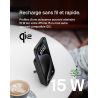 8K QI2 BLACK MAGNETIC POWER BANK