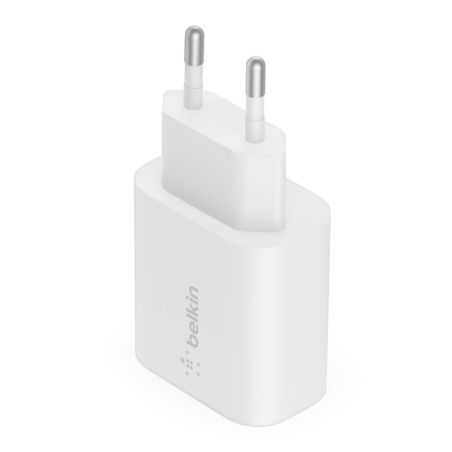 CHARGEUR SECTEUR RAPIDE USB-C 25W PD ET PPS BLANC
