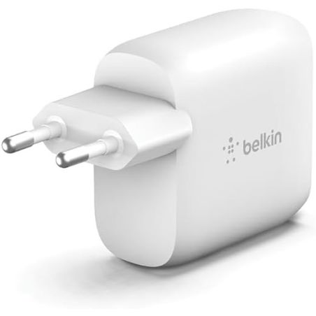 CHARGEUR SECTEURUSB-A 12W X2 BLANC