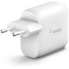 USB-A 12W X2 WHITE MAINS CHARGER