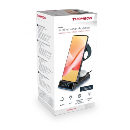 Cl750IS Wireless Alarm Clock and Charging Station