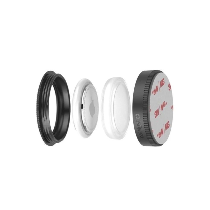 COQUE STICK-IT POUR AIRTAG NOIR