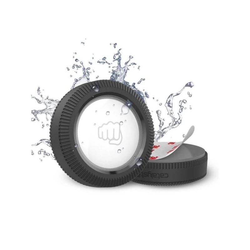 COQUE STICK-IT POUR AIRTAG NOIR