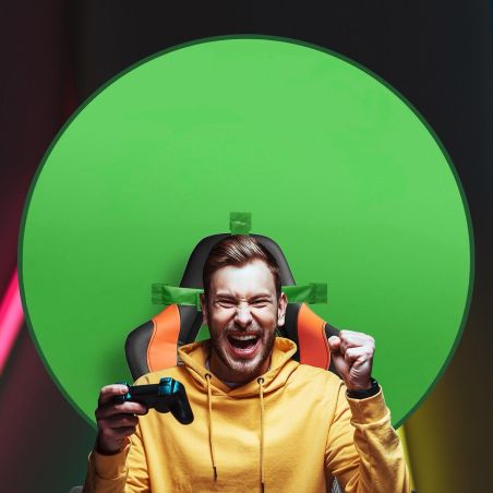 VLOGGING KIT GREEN SCREEN + RING LIGHT