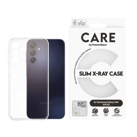 COQUE SOUPLE X-RAY CARE POUR GALAXY A16 4G/5G TRANSPARENT