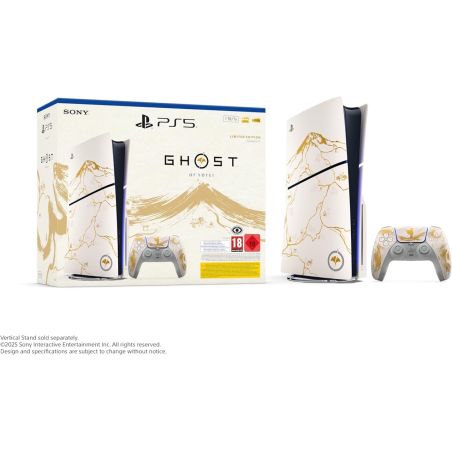 PACK CONSOLE PS5 SLIM + JEU GHOST OF YOTEI
