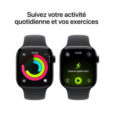 APPLE WATCH SERIES 11 GPS 42MM S/M SPORT JET BLACK