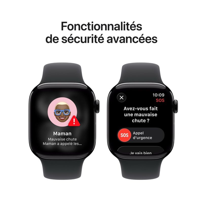 APPLE WATCH SERIES 11 GPS 42MM S/M SPORT NOIR JAIS