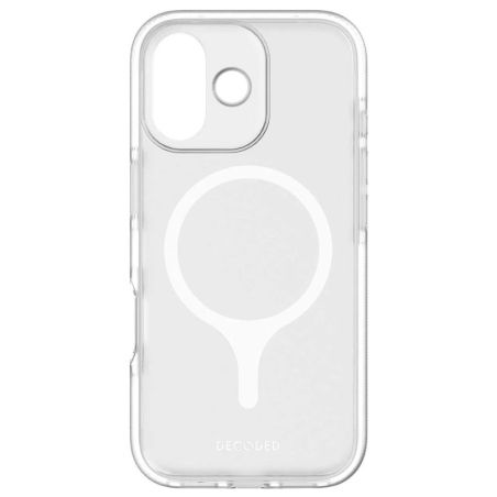 COQUE MAGASAFE DROPTECIPHONE 17 TRANSPARENT FROST BLANC