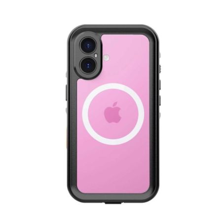 COQUE PRO + ETANCHE COMPATIBLE MAGSAFE IPHONE 16 PLUS TRANSPARENT