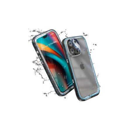 COQUE IPHONE 16 PRO MAX TOTAL PROTECTION ETANCHE GRIS