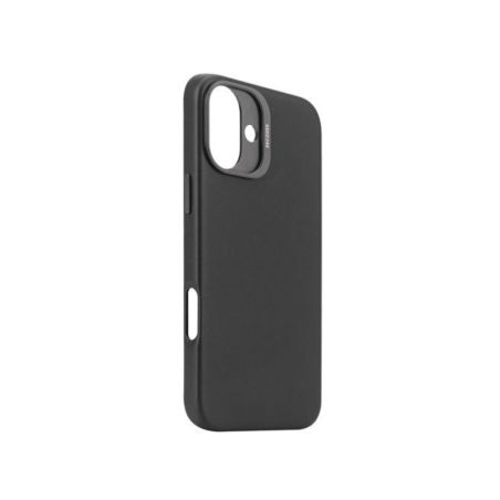 COQUE IPHONE 16 PLUS COMPATIBLE MAGSAFE CUIR NOIR