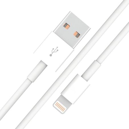 CABLE APPLE LIGHTNING 1M BLANC