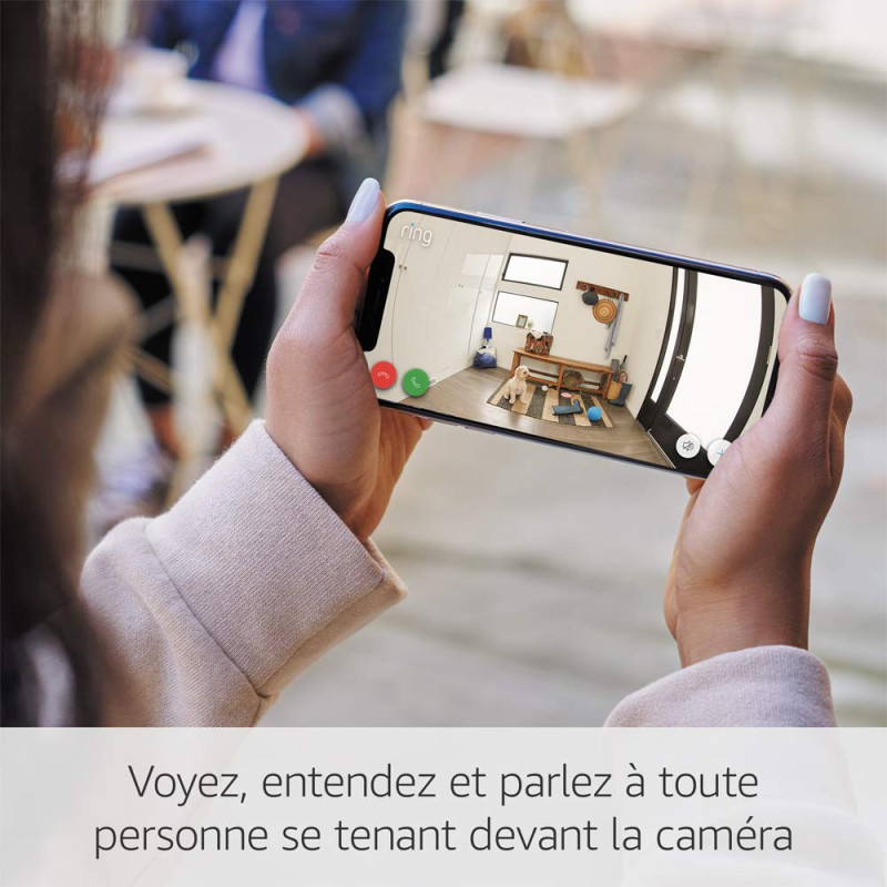 CAMERA STICK UP CAM BATTERY BLANC