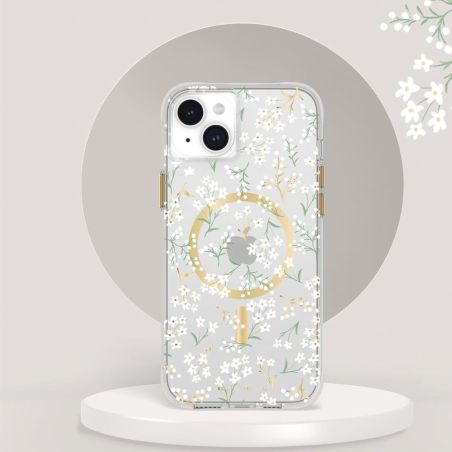 COQUE MAGSAFE POUR IPHONE 15 PLUS RIFLE PAPER PETITES FLEURS