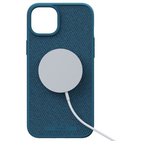 COQUE FABRIC MAGSAFE POUR IPHONE 15 PLUS DEEP SEA